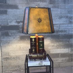 Vintage Wooden Lamp 