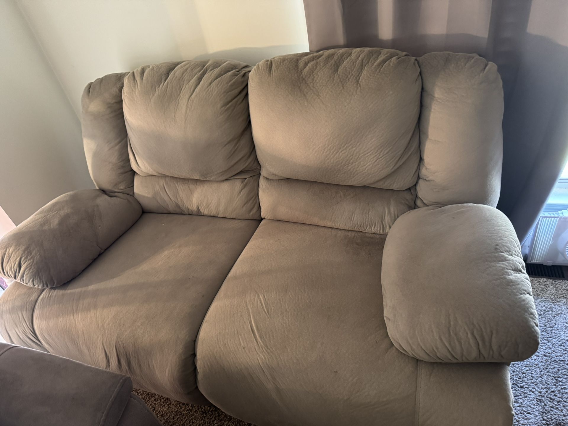 Reclining Couch And Loveseat