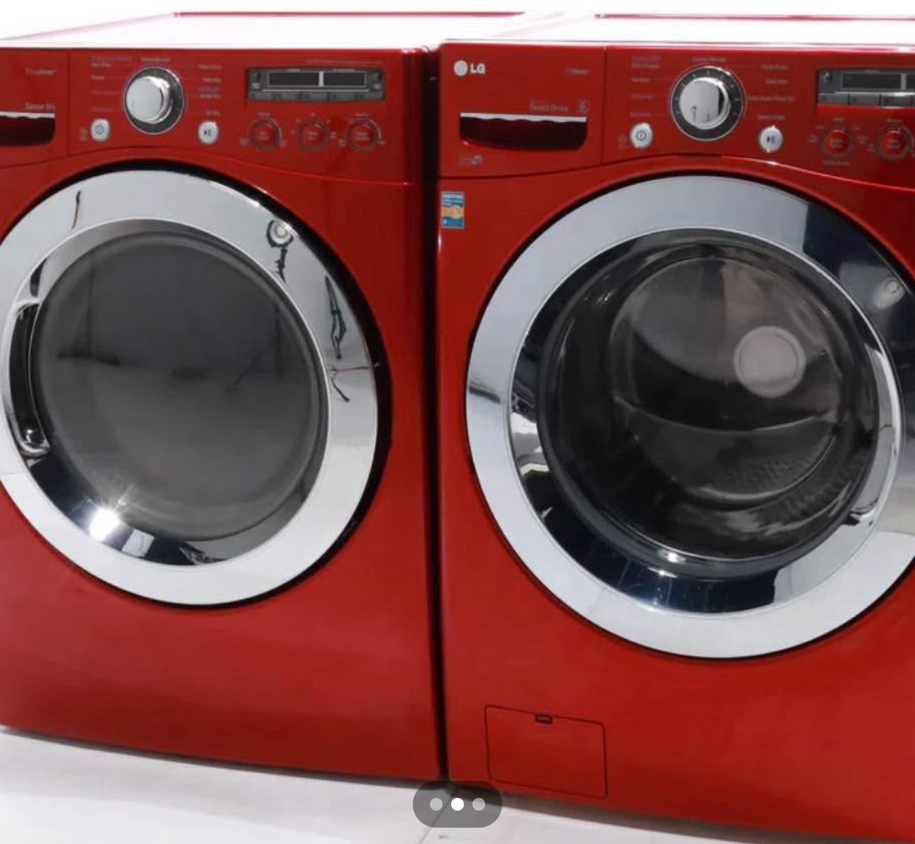 Samsung Washer And Dryer Set (RED)