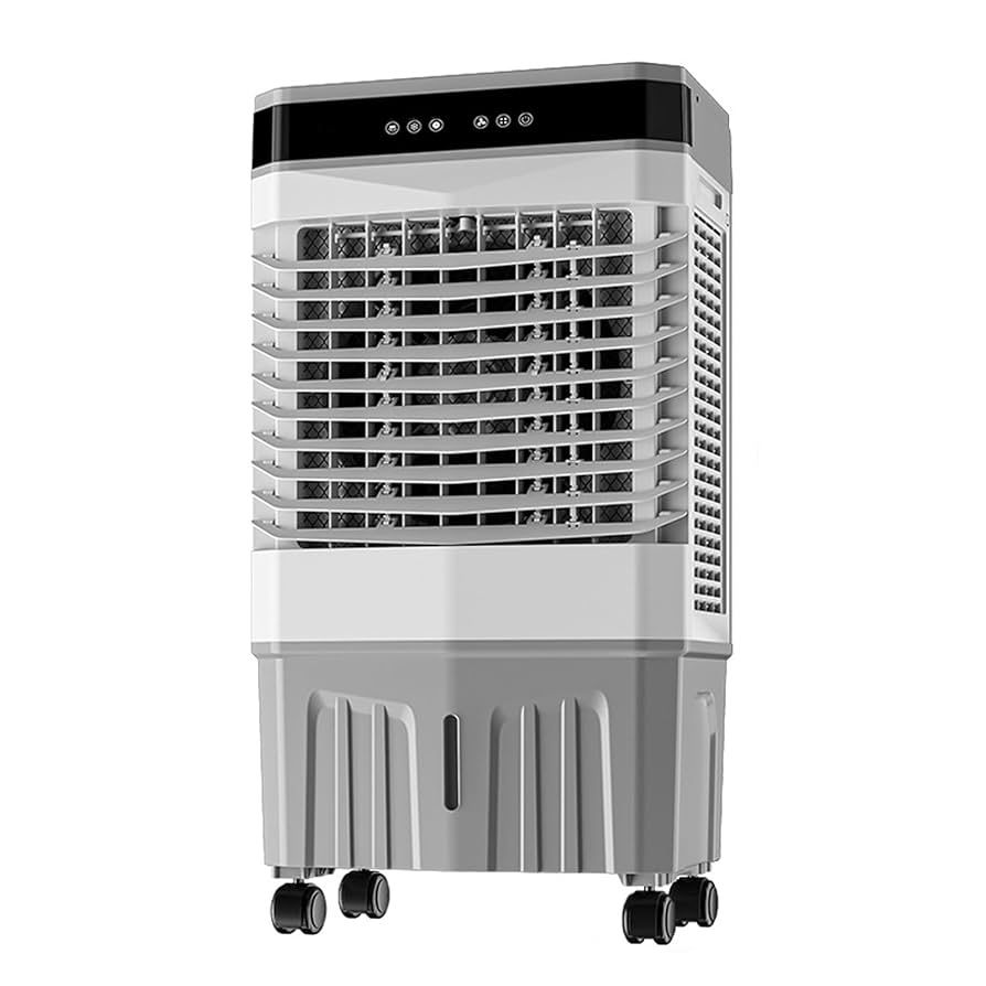 Air Conditioner Unit, Portable Air Conditioner, 30L Water Tank, 3 Wind Speeds, Universal Wheel, for Garage, Patio, Commercial Use 