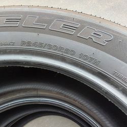 Almost New Tires: Bridgestone Dueler H/T D684 II 
