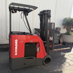 2018 RAYMOND COUNTER BALANCE ELECTRIC FORKLIFT