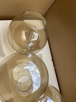 Glass Bulb Shade - lot of 5 or 6