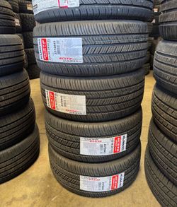 235/40/18 Kumho 4 New Tires Installed And Balanced included