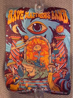 DMB 2022 Hollywood Bowl Poster