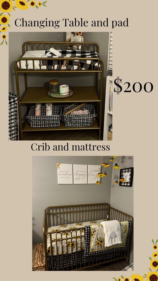 Crib & Changing Table