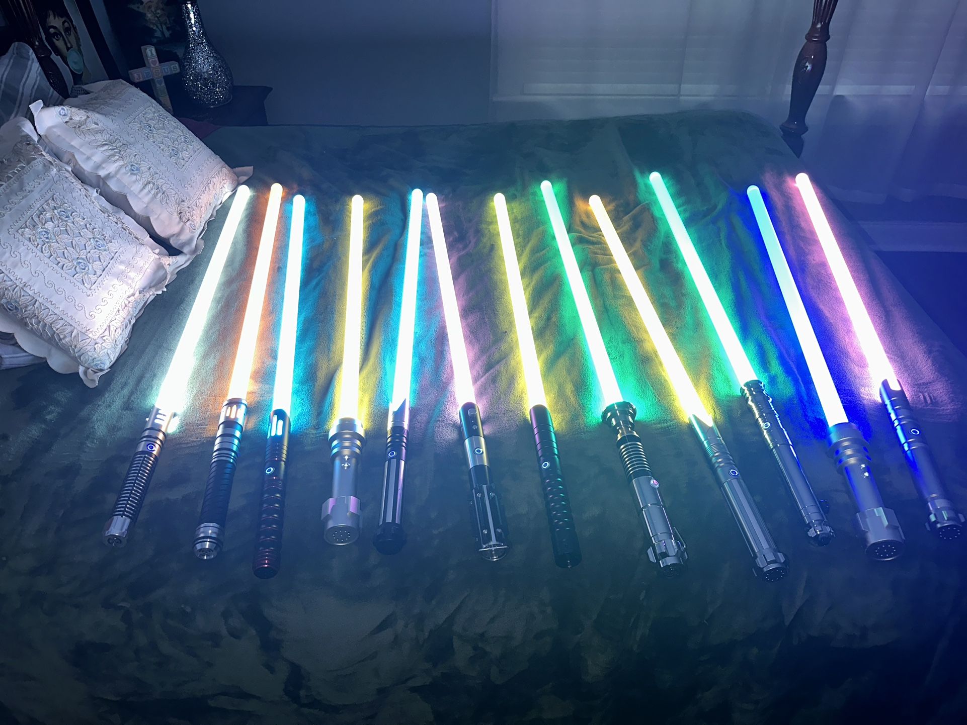 Heavy Dueling Light Sabers