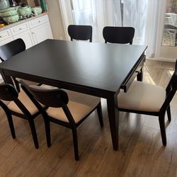 Table and chairs