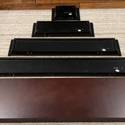 Melannco Wooden Wall Shelving 