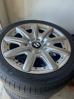 Bentley with  toyo tires