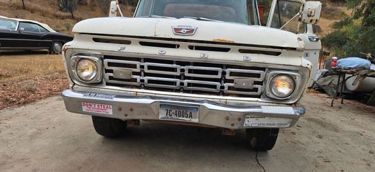 1964 Ford custom cab dump truck