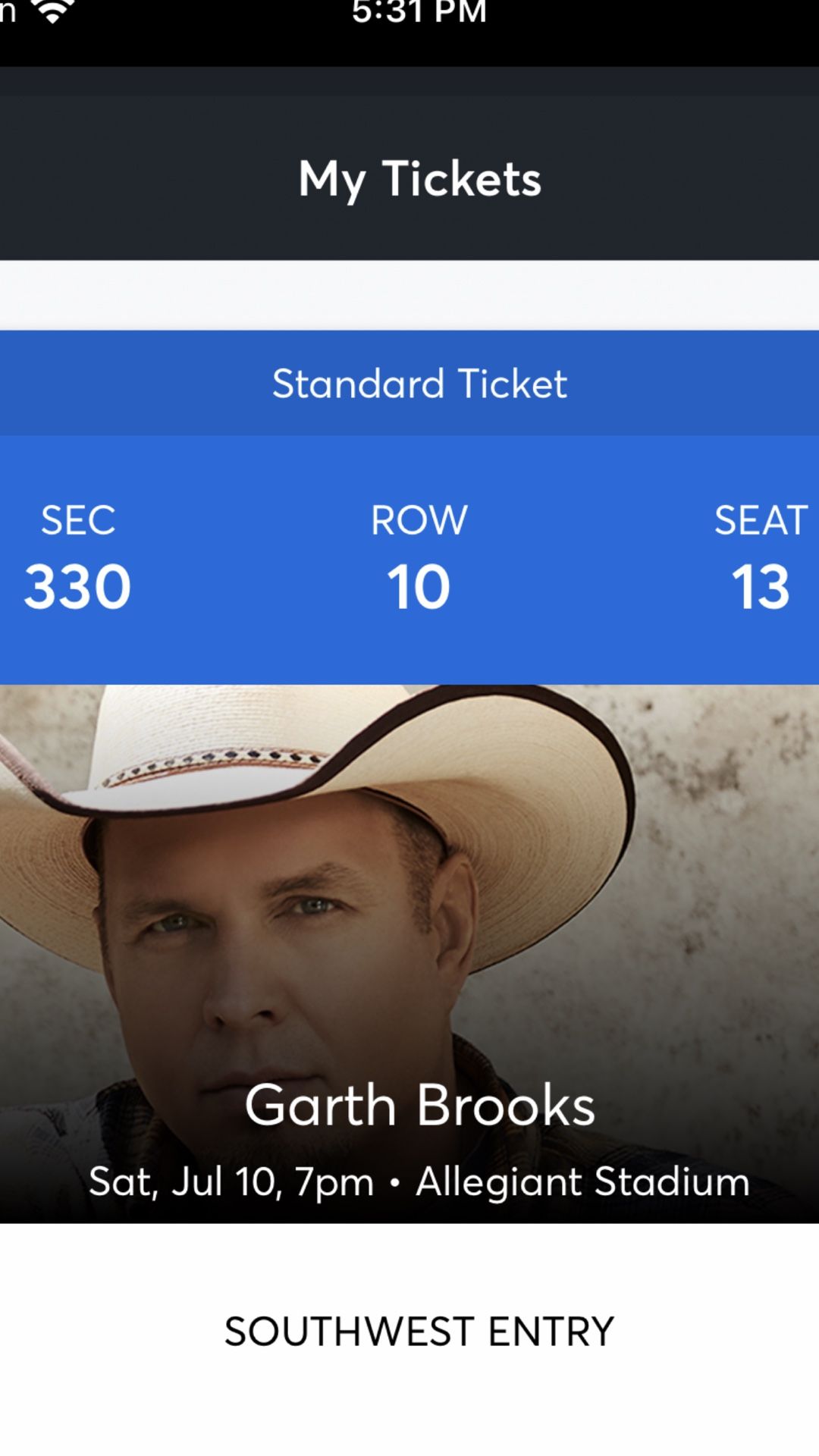 Garth Brooks Concert Las Vegas