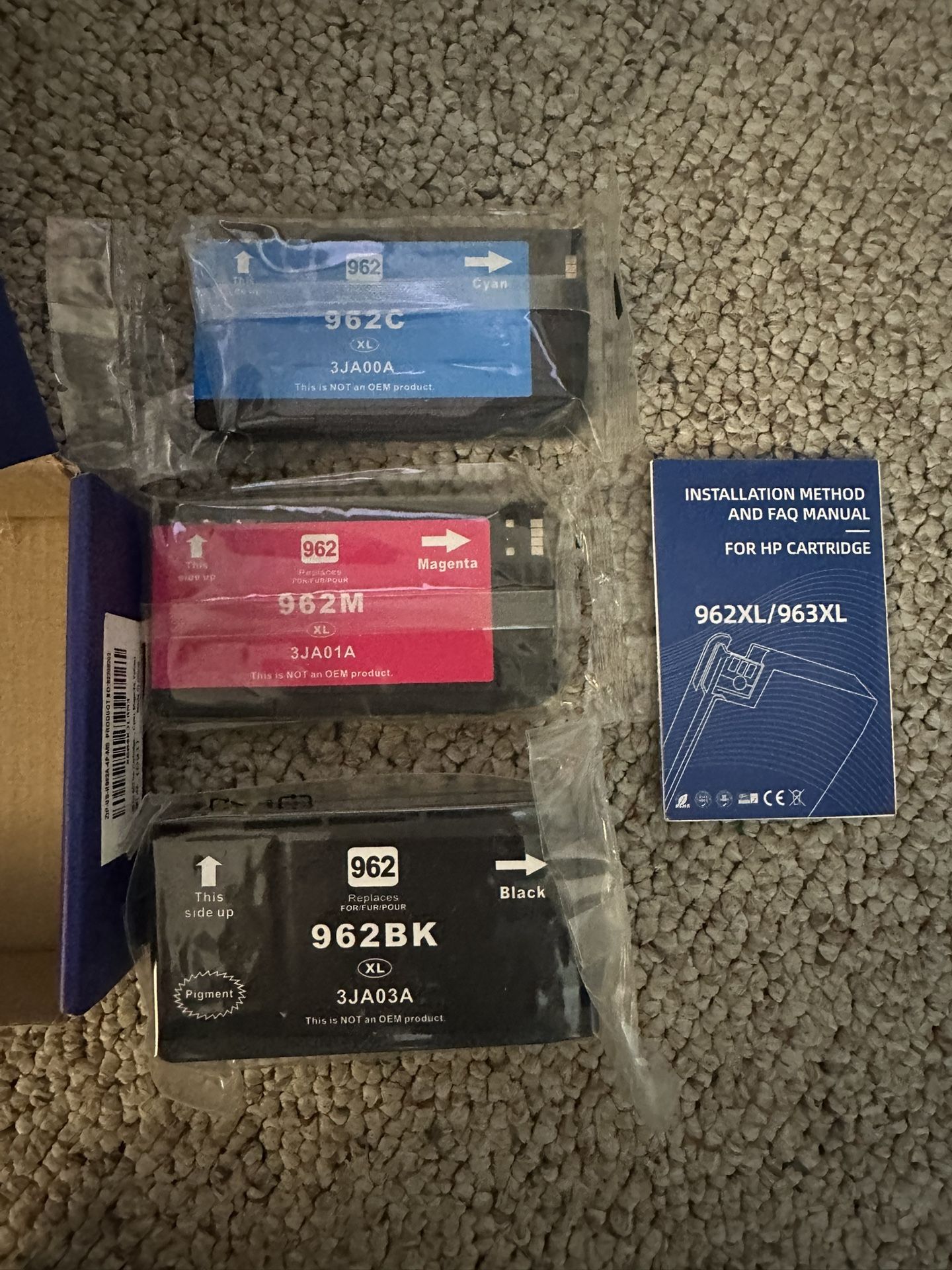 962XL Black And Color Combo Ink 