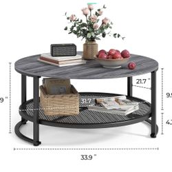 Round Coffee Table 