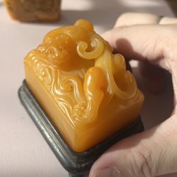 Chinese antique Jade stone seal