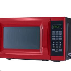 Red Mainstay Microwave 