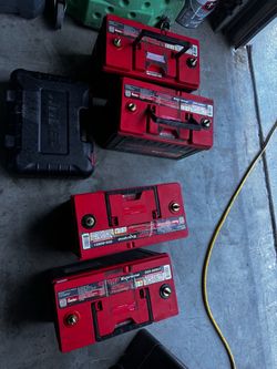 Odyssey Extreme ODX-AGM31 Batteries – Lot of 4