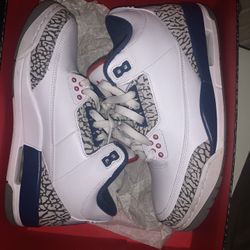 True Blue Jordan 3s