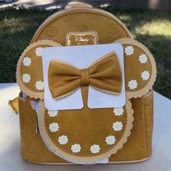 Minnie Mouse Pumpkin Pie Scented Loungefly Backpack 