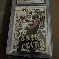 1997-98 Ultra Kobe Bryant Jam City #18 Lakers 90’s Insert CGC 9 Mint RARE!!