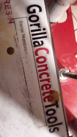 Gorilla Concrete Tool