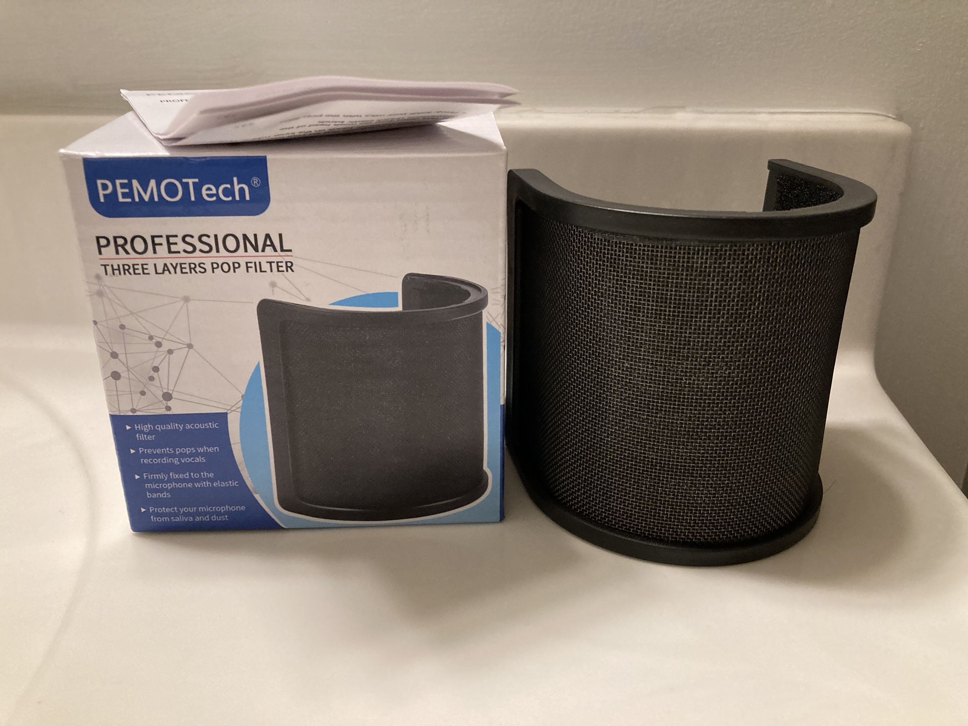 PEMOTech Microphone Cover Pop Filter