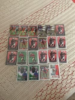 Carlos Hyde football cards