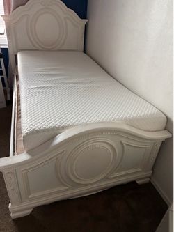 Bed frame and dresser $200