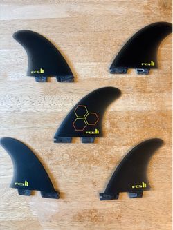 FCS ll Fins Channel Islands  Surfboards Upright 5-fin Set