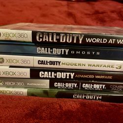 XBOX 360 *CALL OF DUTY* GAMES $50 TAKES ALL