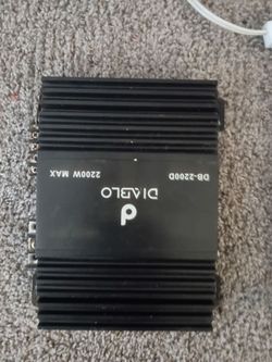 2200w  diablo amp