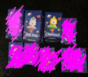 Bt21 x McDonald's individual toys (please read description)