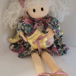 Vintage 1996 Lovable Angel Joelson Industries Plushy Decorative Doll 19" NWT