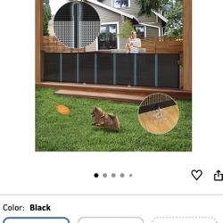 Retractable Mesh Gate