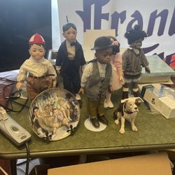 Little Rascals Porcelain Dolls, Hamilton Collection, 1993
