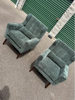 2 Green Chairs