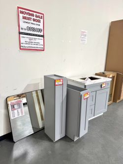 CLEARANCE SOLID WOOD Storage Cabinet Units 