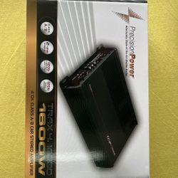 Precision Power 4 Channel Amp 1600watts