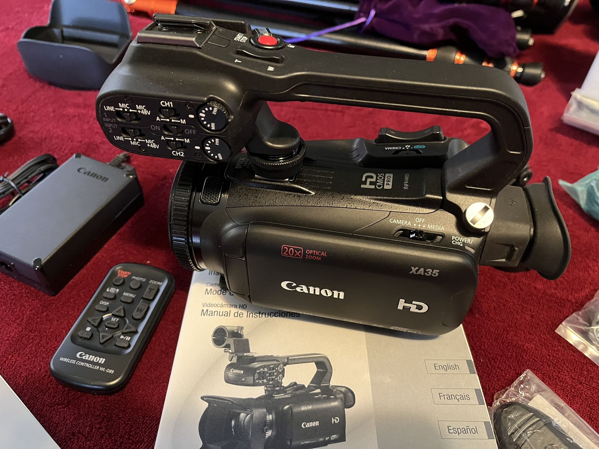 Canon XA35 Professional Camcorder 
