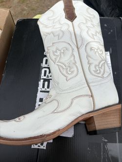 Botas Bordadas Size 10 Y Medio de Mujer