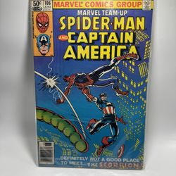 Marvel Comics Marvel Team Up Spider Man And Captain America #106 1981