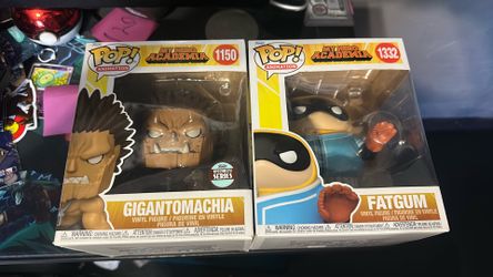Fatgum and Gigantomachia Funko Pop