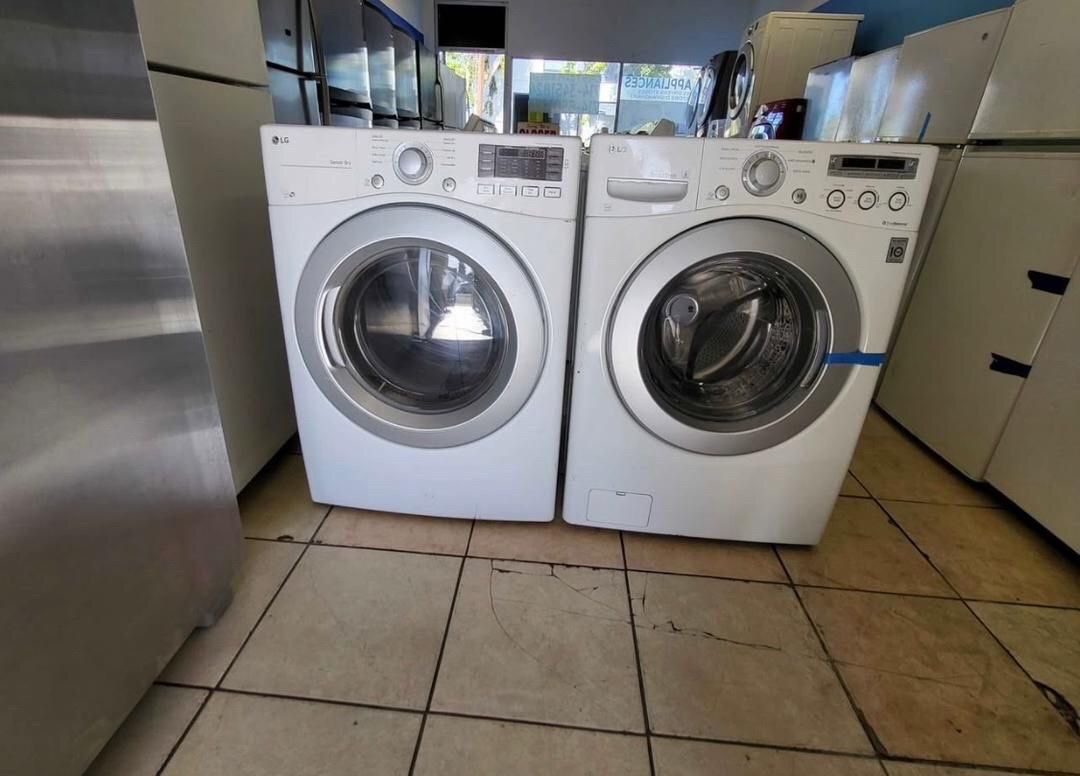 LG Front Load Washer & Dryer Set