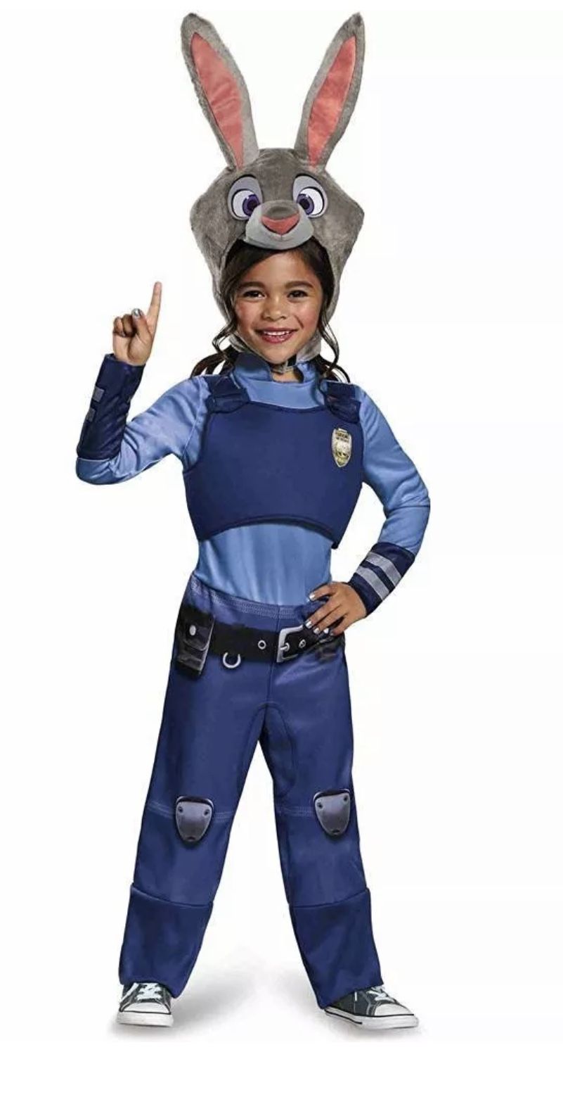 Zootopia Judy hoops costume size 4-6X