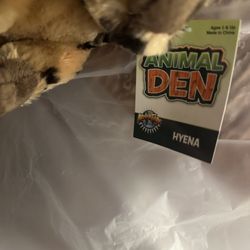 Animal Den "Hyena" Plush Stuffed