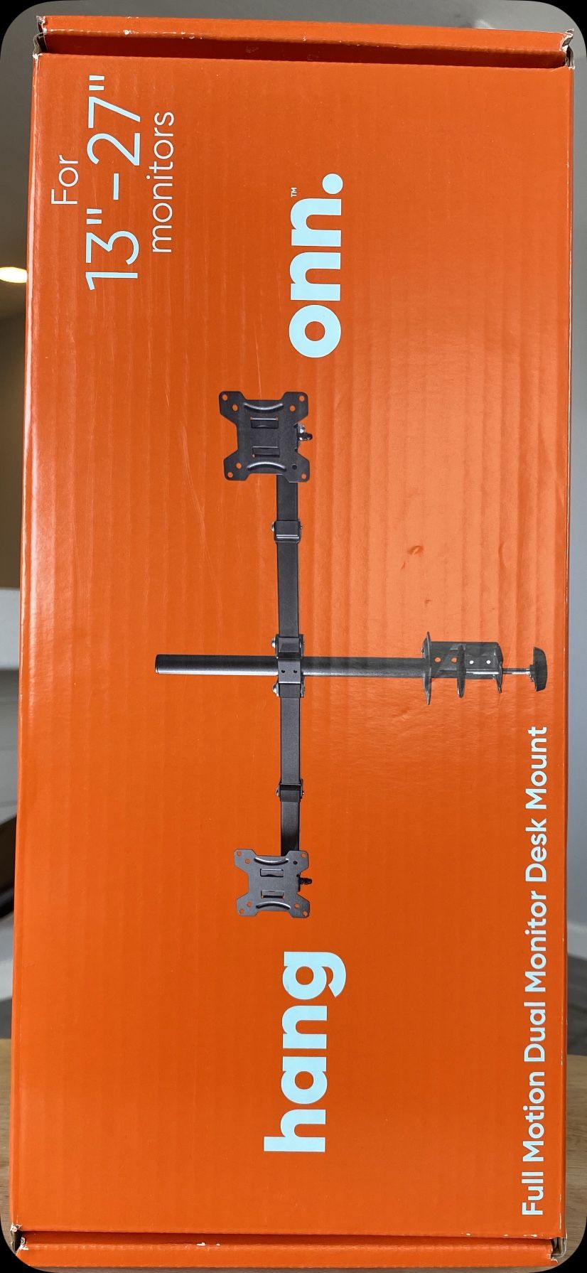 Full Motion Dual Monitor Desk Mount