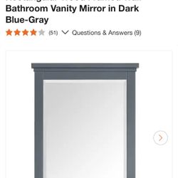 Home Decorators Collection Merryfield Framed Mirror