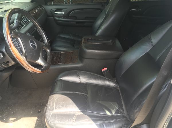 07 14 Gmc Yukon Denali Chevy Tahoe Ltz Black Leather Interior 07 14 Gmc Yukon Denali Chevy Tahoe Ltz Black Leather Interior Parting Out 2009 Oem Parts