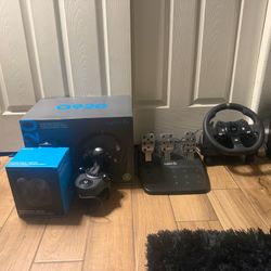 G920 Logitech Steering Wheel, Pedal, and Shifter