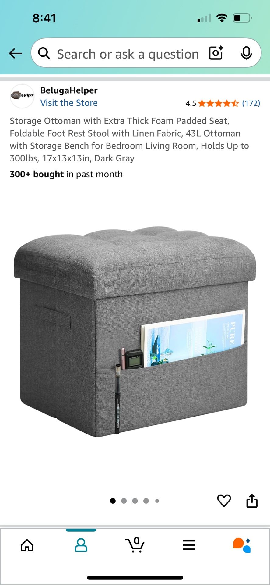 Storage Ottoman
